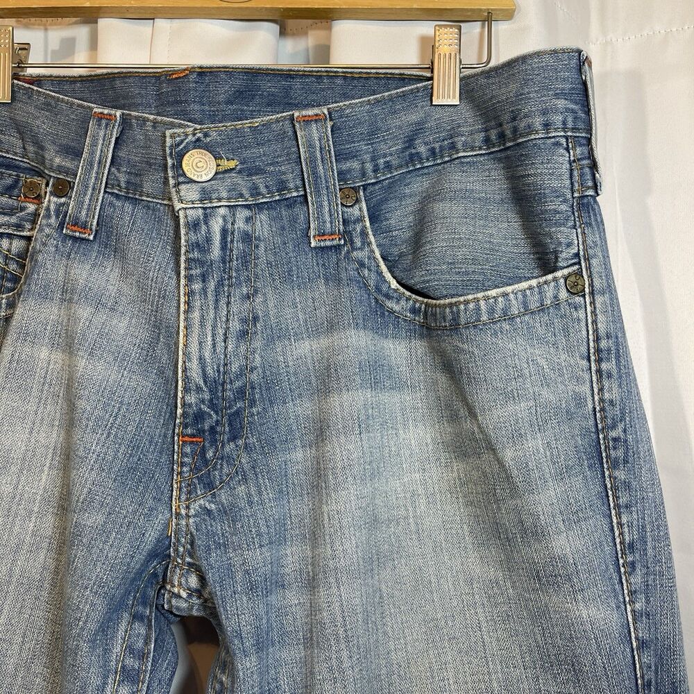 TRUE RELIGION JOEY Mens Jeans ~ 39x30 Flap Pockets
